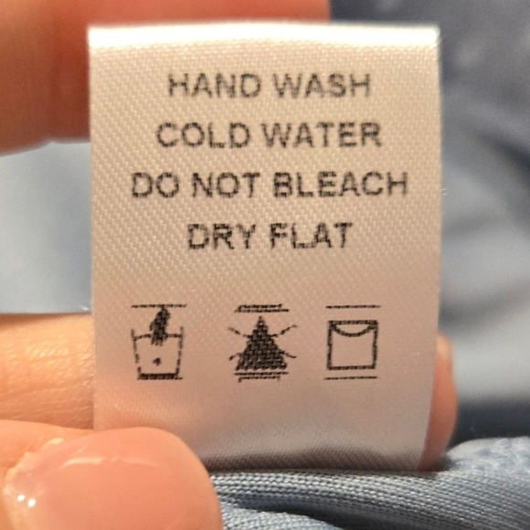 Baltic Born Bexley Tulle Midi Dress XL Dusty Blue Milkmaid Tiered Flutter Sleeve - Picture 10 of 10